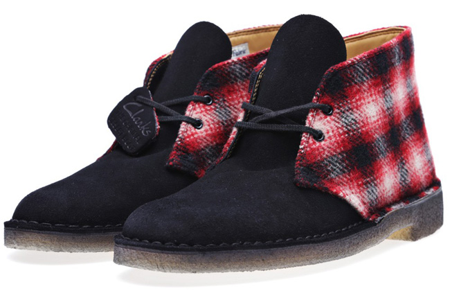 red and black clarks